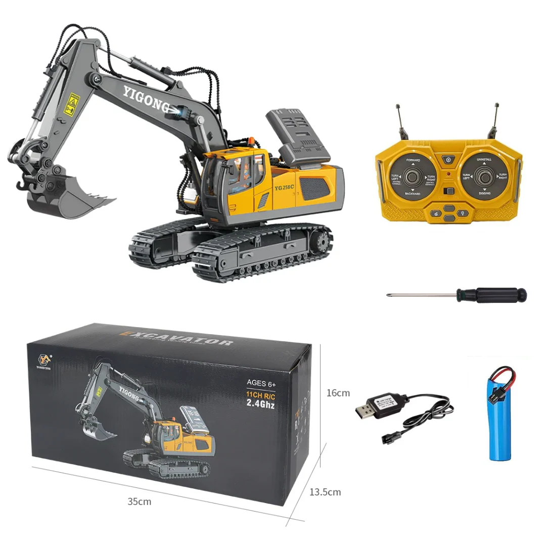 Remote-Control Excavator